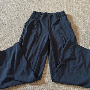 Women's Black and Navy Leggings